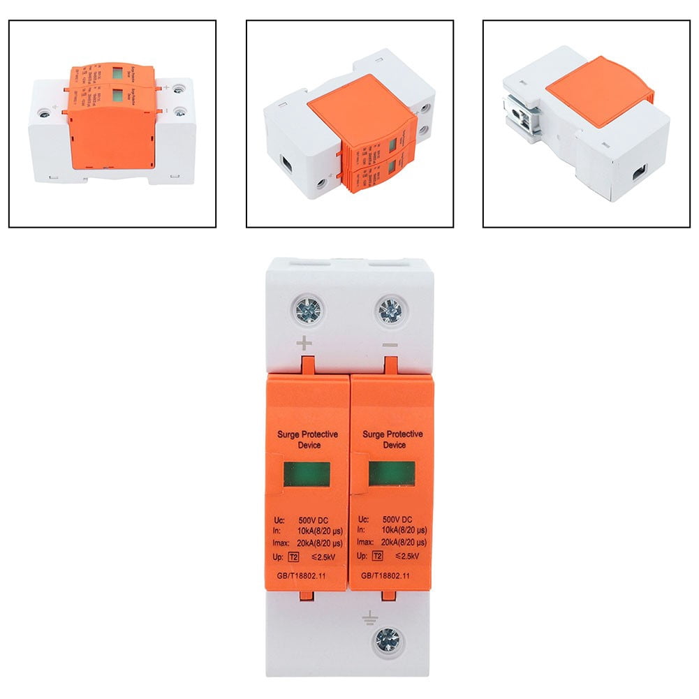 RANMEI 2P 40Ka Dc 500V/1000V For Spd Surge Protection Device Arrester Low Voltage Pv
