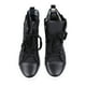 thumbnail image 2 of Zapatos casuales para hombre, con cordones, de caña alta, transpirables, con absorción de impactos, ligeros, a la moda, color negro 44, 2 of 15