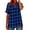 Dark Blue, variant on Womens Daily Casual Shirts Short Sleeve Shirts Tops Casual Blouses Loose Fit Shirt