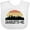 AA-White, variant on Inktastic Charlotte North Carolina Skyline Boys or Girls Baby Bib