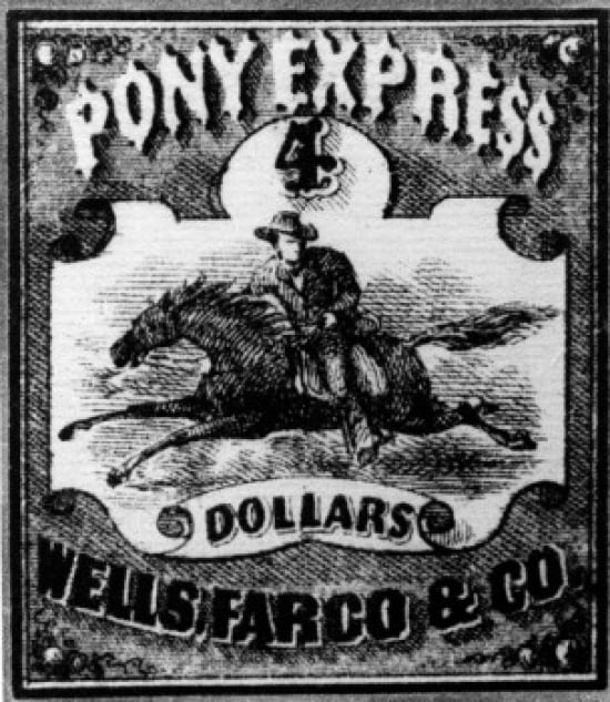 Pony Express Print