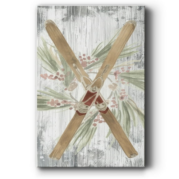 Pinecone Lodge Collection B- Gallery Wrapped Canvas