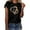 Black, variant on Baqcunre Valentine'S Day Shirts For Women Fashion Women Colorful Love Print Short Sleeve O-Neck T-Shirt Blouse Tops(Black S-4XL),Womens Tops Graphic Tees For Women Shirts For Women Womens Tops