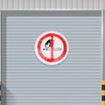 thumbnail image 2 of Minkissy 1Pcs Security Sign No Open Flames for Warehouse and Public Place Safety, 2 of 4