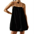 thumbnail image 2 of Sleeveless Spaghatti Strap Women High Waist Mini Dress, 2 of 5