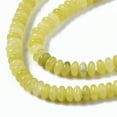 thumbnail image 3 of Natural Lemon Jade Beads Strands Rondelle 4~5x2mm Hole: 0.8mm 170~175pcs/strand 14.96~15.35 inch(38~39cm), 3 of 4