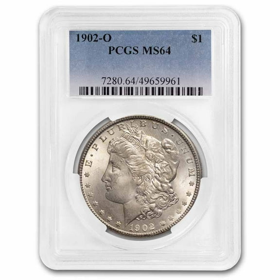 1902-O Morgan Dollar MS-64 PCGS