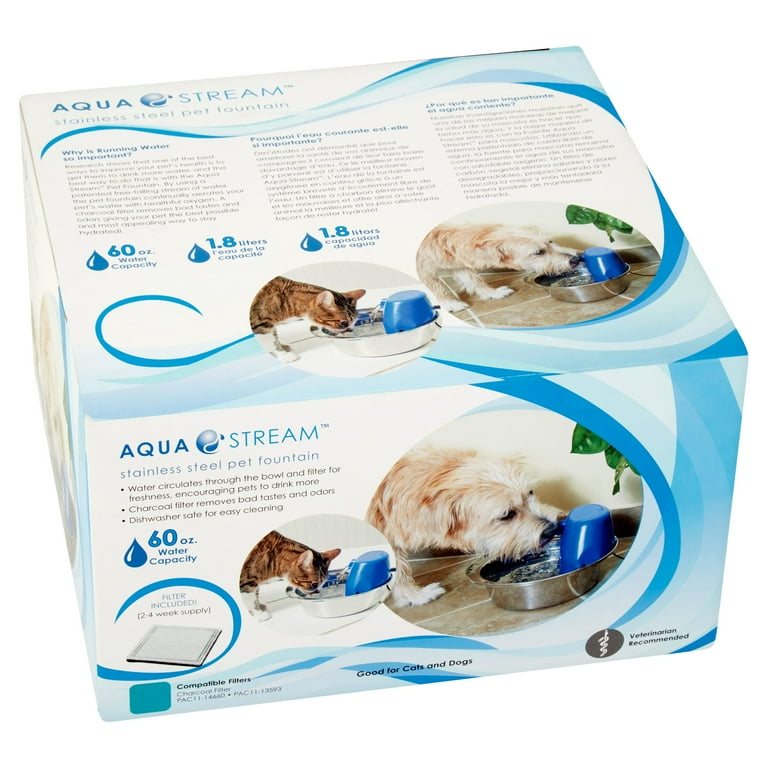 Aqua stream pet clearance fountain