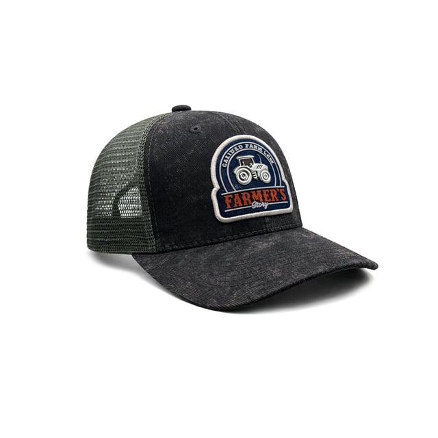 KNITE Gorra Farmer Truck Azul Trucker Hombre Ajustable Tractor Maquinaria Rancho