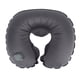 thumbnail image 4 of Almohada de viaje portátil para el cuello, almohada de viaje en forma de U, almohada inflable para el cuello, reposacabezas para vuelo, sueño, gris oscuro, 4 of 10