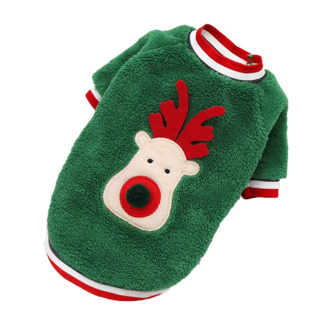 Ropa del gato del animal doméstico de Papá Noel de la Navidad del gato, traje de la ropa de la Navidad