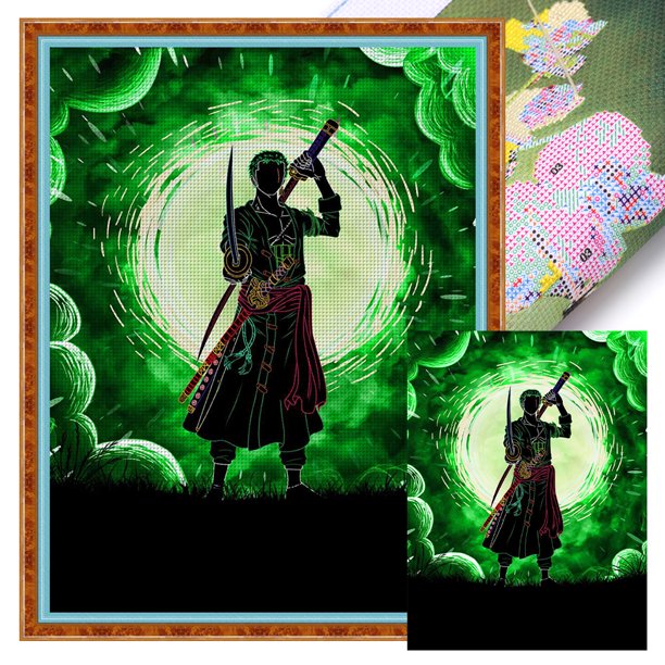 Kit Punto Cruz Dibujos Animados Impreso Hilo Algodón Ecológico Bordado 11CT 40x56cm