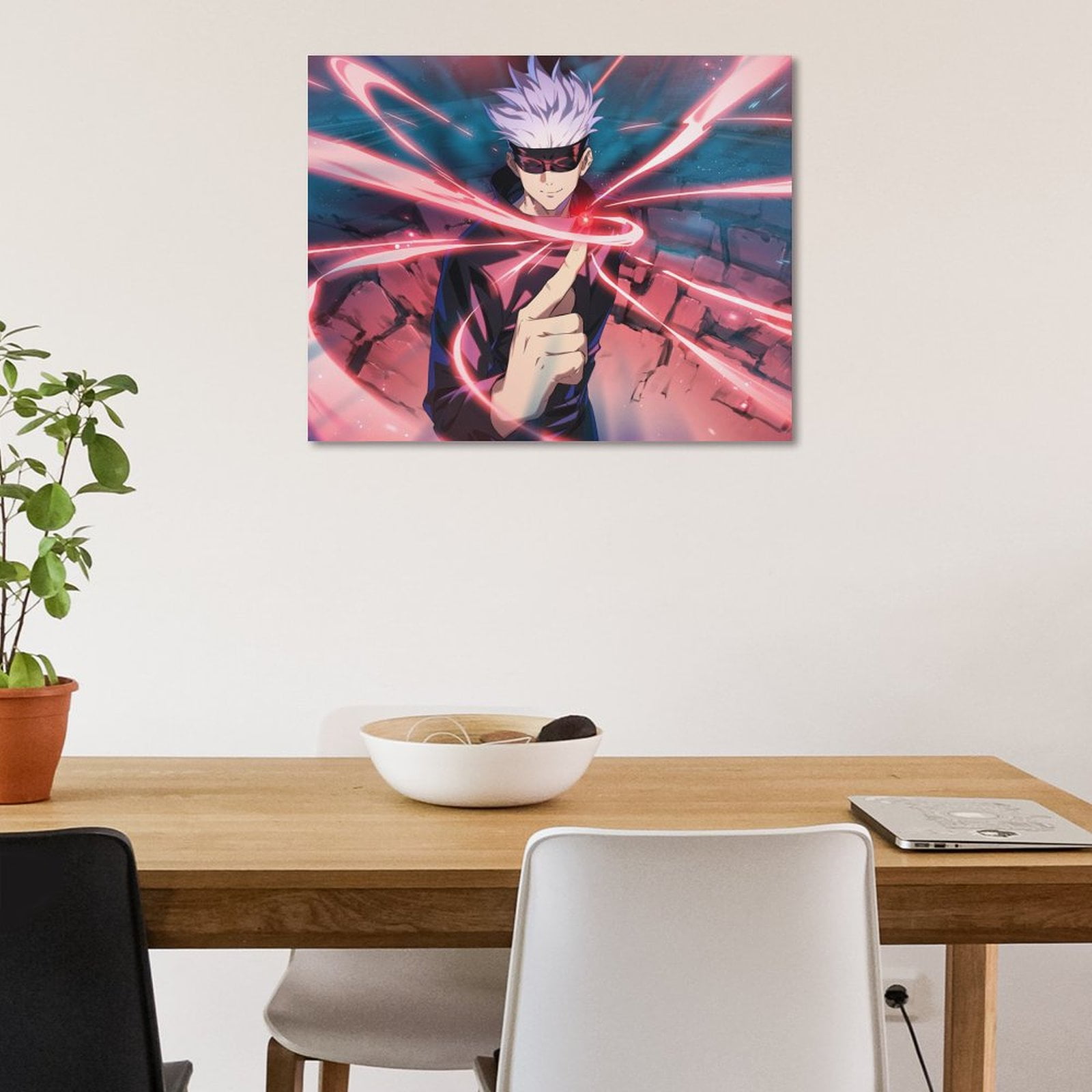 Gojo Costume Gojo Satoru LED Neon Wall Light - Handmade Jujutsu Kaisen ...