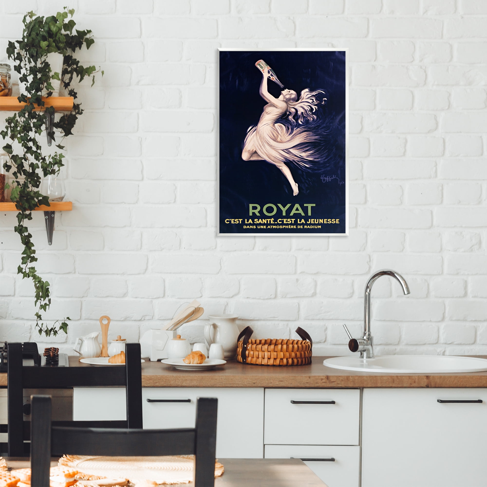 Stupell Industries Royat 1923 Advertisement Wall Plaque Art, design by Leonetto Cappiello