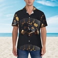 thumbnail image 4 of Lsque Casino Cards Poker pattern Hawaiian Shirt for Men, Unisex Summer Beach Casual Short Sleeve Button Down Shirts-XX-Large, 4 of 9
