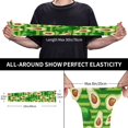 thumbnail image 4 of Haiem Avocado Green Striped UV Protection Cooling Arm Sleeves for Men and Women UPF 50 Sun Sleeve, 4 of 8