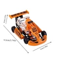 thumbnail image 7 of MesaSe Pull Back Kart Racing Model Pull Back Car Toy Children's Toy Car Birthday Gift(Random Color), 7 of 7