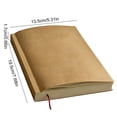 thumbnail image 3 of Weekly Planner Notebook for Diary Notes & Daily Planning - Hardcover Elegant Filling Schedule Planner Coil Bound Journal for Office, Khaki, JKODE, 3 of 8