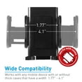 thumbnail image 3 of Macally Dashboard & Windshield Suction Cup Phone Mount Holder With Extendable Arm For Apple iPhone 14 13 X Pro Max mini SE 8 Plus, Samsung Galaxy Note S23 S22 Ultra Plus 5G TELEHOLDER2, 3 of 9