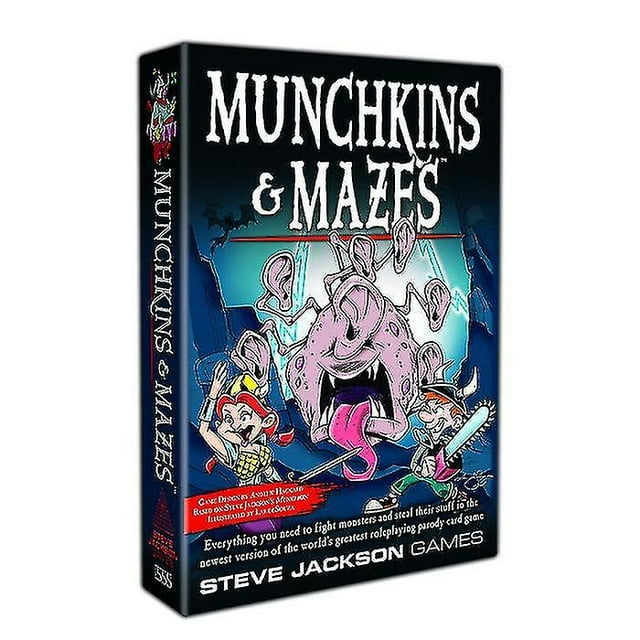 Juego de cartas HUOGUO Munchkin Munchkins Mazes