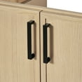 thumbnail image 3 of Ariel Kelly 60 Inch Double Sink Base Cabinet In Oak, 3 of 10