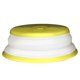 thumbnail image 2 of Cubierta para platos Cesta de drenaje plegable a prueba de polvo Cubierta para microondas Protector contra salpicaduras para cocinar en casa Amarillo, 2 of 10