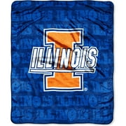 NCAA Illinois Fighting Illini 50" x 60" Throw