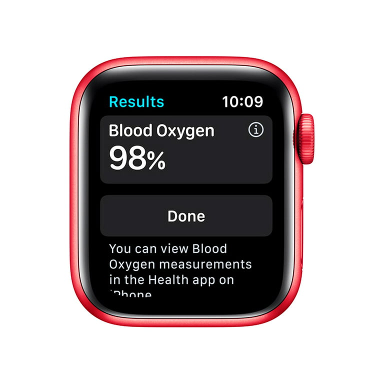 Apple Watch Series 6 GPS, 40mm PRODUCT(RED) Aluminum Case with