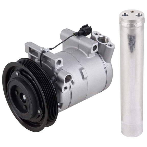 AC Compressor & A/C Drier For Nissan Sentra 1.8L 2002 2003 2004 2005 2006 - BuyAutoParts