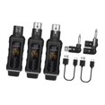 thumbnail image 4 of Transmisor y receptor de guitarra 48V Transmisor y receptor XLR para mezclador de audio con 2 transmisor, 4 of 8