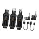 thumbnail image 4 of Sistema adaptador XLR inalámbrico Transmisor y receptor de guitarra Micrófono de condensador Ruido con 2 transmisor, 4 of 8