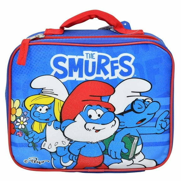 Smurfs Rectangle Lunch Bag, 3  YEARS