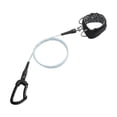 thumbnail image 1 of Freediving Lanyard Cuerda de buceo con gancho Heavy Duty Correa de seguridad profesional Cuerda de seguridad para buceo Accesorios para deportes Sunnimix Cordón de apnea, 1 of 8