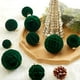 thumbnail image 5 of 46 bolas navideñas de terciopelo flocadas, adornos navideños de plástico, adornos colgantes decorativos para árbol de Navidad., 5 of 5