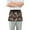Cartoon Men with Hat, variant on Flashing Stars Server Apron with 3 Pockets Waterproof Waitress Waist Short Apron for Man Woman 12 Inches