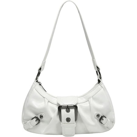 MAOYA Women s Top Handle Shoulder Bag Buckle Punk Hobo Clutch Purses Bags