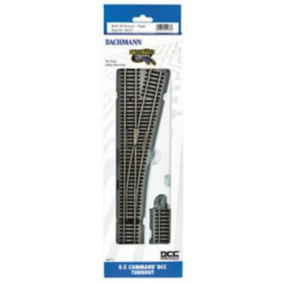 Bachmann E-Z Command DCC #5 Turnout, Right