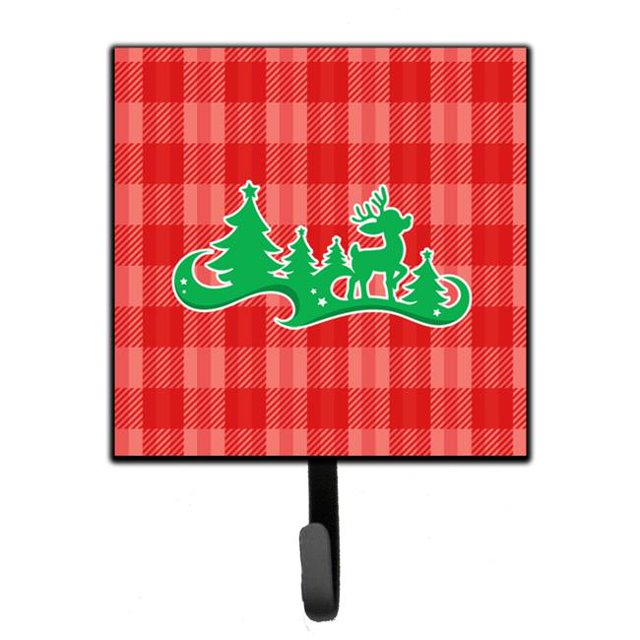 Carolines Treasures BB6972SH4 Christmas Tree Reindeer Red Leash or Key Holder
