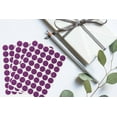 thumbnail image 4 of Royal Green Dot Stickers 0.75 inch ( 19mm )- Purple Glitter Envelope Seals 3/4 inch - 200 Pack, 4 of 8