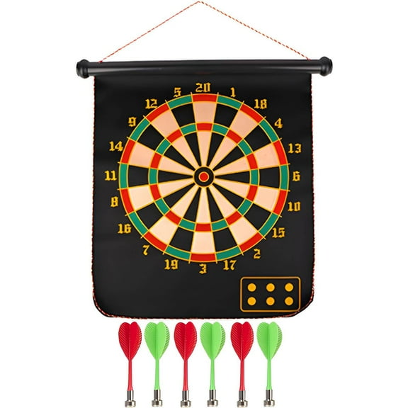 BESTSKY 3Pcs Dart Boards for Adults,Magnetic Darts Dart Board,Indoor Fun Toys for Ages 14 and Up,Multicolor