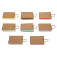 thumbnail image 1 of MasteelfCA 8 Books Iron Ring Handwriting Hard Blank English Word Card Loose-leaf Book Memory Card, 1 of 7