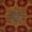 Red, variant on Unique Loom Palace Collection Area Rug - Monroe (8' Round Red/Light Blue)