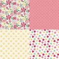 thumbnail image 4 of ZOUSSIQI 24 Sheets 6'' x 6'' Scrapbook Paper Sweet Pink Heart Pattern One Sided Cardstock for DIY Card Making (R2348) CA919-14934, 4 of 5
