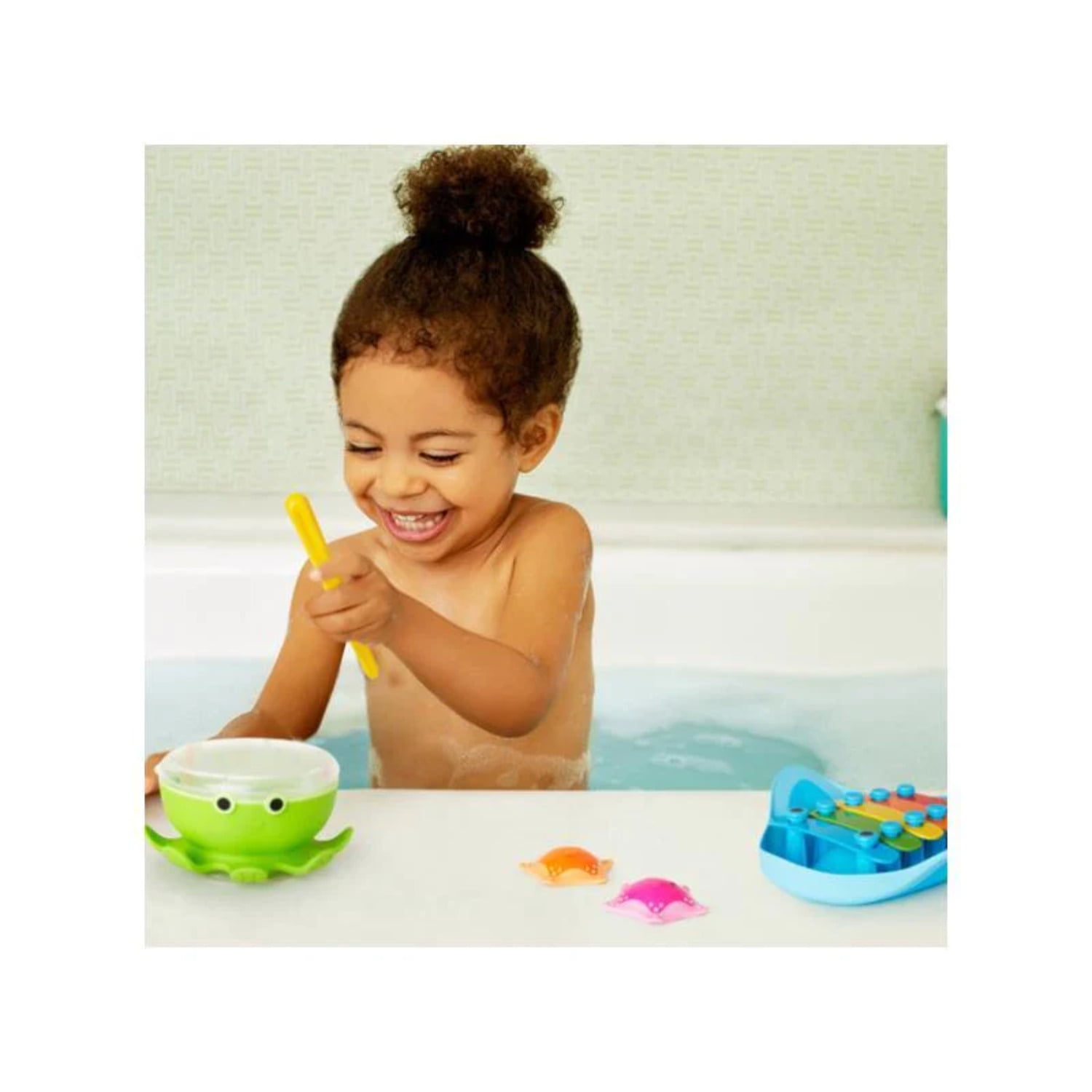 Munchkin Bath Beats Toddler Bath Toy Gift Set 4 Piece Count