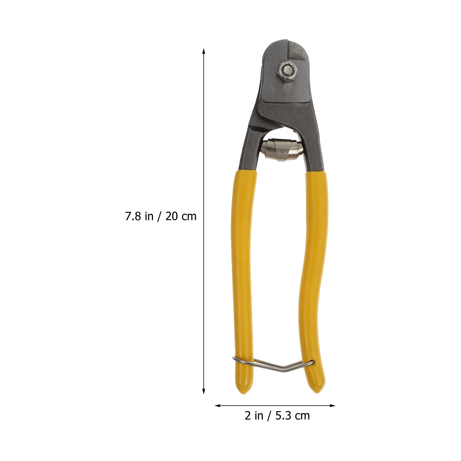 Hemoton 2-Pack 8 Inch Wire Pliers and Steel Cable Cutters Heavy Duty Cable Cutting Tools