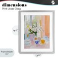 thumbnail image 4 of Stupell Industries Modern Breakfast Still Life Abstraction Gray Framed Print Under Glass, 13 x 16, by The Prints Vibe, 4 of 8