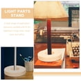 thumbnail image 3 of WRITWAA 2Pcs Lamp Wood Base Coffee Round for Graduations and Anniversaries 10X10X2CM, 3 of 8