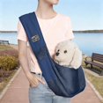 thumbnail image 2 of gcong Reversible Sling Messenger Bag for with Storage Pocket Comfortable Hands-Free Harness Travel Shoulder Tote for Outdoor Walking, 2 of 4