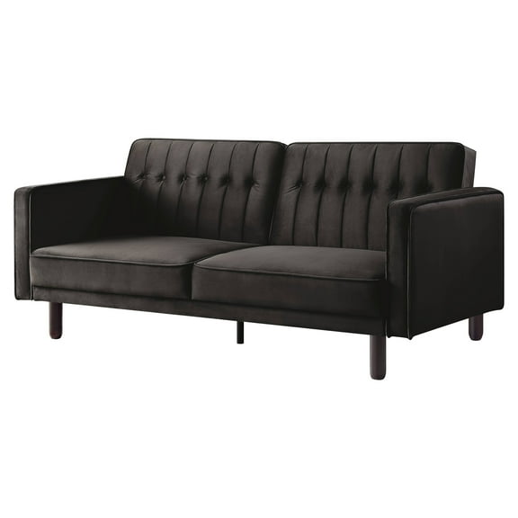 ACME Qinven Adjustable Sofa in Dark Brown
