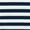 Navy Blue, variant on Women's Plus Size Easter Striped Tops Scoop Neck Loose Casual Tunic Top 3/4 Sleeve Crossover High Low Hem Blouse 4X Pink